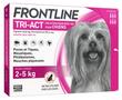 Frontline TRI-ACT Dogs 2-5kg 6 Pipettes