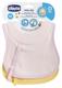 Chicco 2 Breastfeeding and Teething Bibs 0 Month and + - Colour: Pink and Yellow