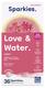 Nova Boost Sparkies Love &amp; Water 36 Effervescent Microbeads