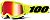 100 Percent Racecraft 2 S21, goggles mirrored Neon-Yellow/Black/White Red/Mirrored