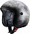 Caberg Freeride Iron, jet helmet Color: Matt Silver/Black Size: XS