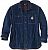 Carhartt Denim-Fleece, shirt Color: Dark Blue (H84) Size: XL