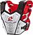 EVS F1, chest protector Color: White/Black/Red Size: S-M