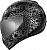 Icon Domain Gravitas, integral helmet Color: Black/Silver Size: XS