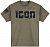 Icon Tiger's Blood, t-shirt Color: Green/Black Size: S