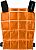 Inuteq Biobased 6,5° C PCM CoolOver, cooling vest Color: Orange Size: One Size