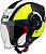 IXS 851 2.0, jet helmet Color: Matt-Black/Neon-Yellow Size: XS