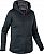 Komperdell 6331, zip hoodie women Color: Dark Grey/Pink Size: XS