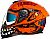 Nexx SX.100R Hungry Miles, integral helmet Color: Orange/Black Size: XS