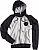 Rokker Racing Association, zip hoodie Color: Black/Light Grey Size: XXL
