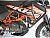 RD Moto KTM 690 Enduro R, lower/upper engine guards Orange