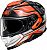 Shoei GT-Air II Notch, integral helmet Color: Black/Light Grey/Red Size: XL