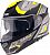 SMK Gullwing Tekker, flip-up helmet Color: Black/Grey/Light Grey/Neon-Yellow Size: XS