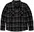 Vintage Industries Square+, shirt/textile jacket Color: Grey/Black Size: S