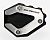SW-Motech KTM 1290 Super Duke GT, side stand extension Black/Silver