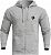Thor Mindless, zip hoodie Color: Light Grey Size: S