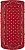 Zan Headgear Motley Tube Fleece Paisley, multifunctional headwea Color: Red/White Size: One Size