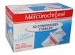 MERCUROCHROME 60 COMPRESSES STERILES 20X20CM 